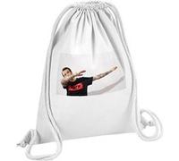 Fabulous Sac de Gym en Coton Blanc Emmanuel Macron Dab 12 Litres Blanc G