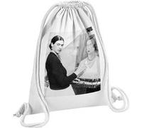 Fabulous Sac de Gym en Coton Blanc Frida Kahlo Artiste 18 12 Litres Blanc G