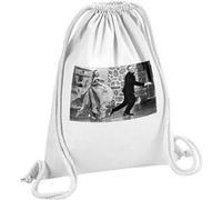 Fabulous Sac de Gym en Coton Blanc Ginger Rogers et Fred Astaire 12 Litres Blanc G