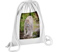 Fabulous Sac de Gym en Coton Blanc Grand Lynx 12 Litres Blanc G