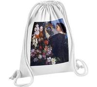 Fabulous Sac de Gym en Coton Blanc Gustave Courbet Trellis 12 Litres Blanc G