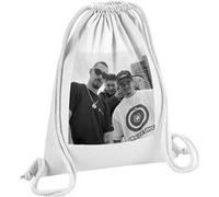 Fabulous Sac de Gym en Coton Blanc House of Pain Trio West Coast 90's 12 Litres Blanc G