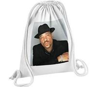 Fabulous Sac de Gym en Coton Blanc Ice T Hip Hop Producer 12 Litres Blanc G