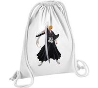 Fabulous Sac de Gym en Coton Blanc Ichigo Kurasaki Bleach 12 Litres Blanc G