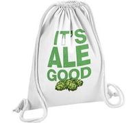 Fabulous Sac de Gym en Coton Blanc IPA It's Ale Good 12 Litres Blanc G