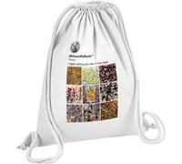 Fabulous Sac de Gym en Coton Blanc Jackson Pollock Instagram 12 Litres Blanc G