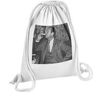 Fabulous Sac de Gym en Coton Blanc Jacques Chirac Boit de la Bière 12 Litres Blanc G