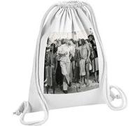 Fabulous Sac de Gym en Coton Blanc Jacques Chirac Polynesie Tribu 12 Litres Blanc G