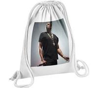 Fabulous Sac de Gym en Coton Blanc Jay Z Rap Hip Hop 12 Litres Blanc G