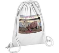 Fabulous Sac de Gym en Coton Blanc J'Peux Pas J'Ai Poney Shetland Avec un Pull 12 Litres Blanc G