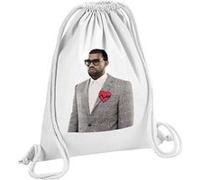 Fabulous Sac de Gym en Coton Blanc Kanye West Hip Hop Us Lil Wanyne Fashion 12 Litres Blanc G