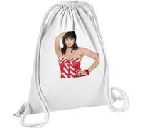 Fabulous Sac de Gym en Coton Blanc Katty Perry Pop Idole Us 12 Litres Blanc G