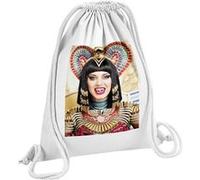 Fabulous Sac de Gym en Coton Blanc Katy Perry Dark Horse 12 Litres Blanc G