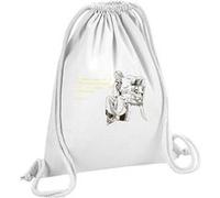 Fabulous Sac de Gym en Coton Blanc Le Premier Savoir Est Le Savoir De Mon Ignorance Socrate 12 Litres Blanc G