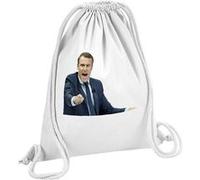 Fabulous Sac de Gym en Coton Blanc Macron en Colere President 12 Litres Blanc G