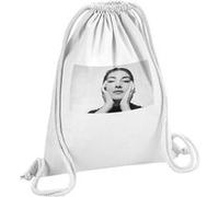 Fabulous Sac de Gym en Coton Blanc Maria Callas Cantatrice 1 12 Litres Blanc G