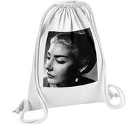 Fabulous Sac de Gym en Coton Blanc Maria Callas Chanteuse Opéra 5 12 Litres Blanc G