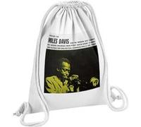 Fabulous Sac de Gym en Coton Blanc Miles Davis Modern Jazz Giants 12 Litres Blanc G