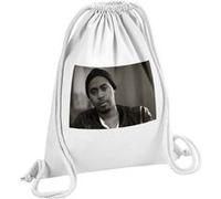 Fabulous Sac de Gym en Coton Blanc Nas Portrait 12 Litres Blanc G