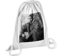Fabulous Sac de Gym en Coton Blanc Nas Rapper Brooklyn 12 Litres Blanc G