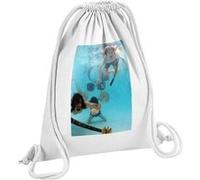 Fabulous Sac de Gym en Coton Blanc Nirvana Kurt Cobain Nevermind Photoshoot 90's 12 Litres Blanc G