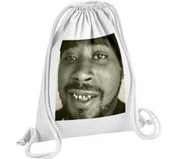 Fabulous Sac de Gym en Coton Blanc Ol' Dirty Bastard Rapper Wu Tang Clan 12 Litres Blanc G