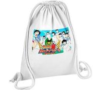 Fabulous Sac de Gym en Coton Blanc Olive et Tom Captain Tsubasa Manga 12 Litres Blanc G