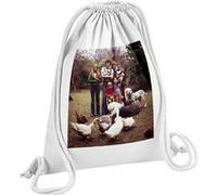 Fabulous Sac de Gym en Coton Blanc Paul McCartney et sa Famille 12 Litres Blanc G