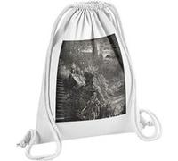 Fabulous Sac de Gym en Coton Blanc Peau D'Ane Conte Gustave Dore 12 Litres Blanc G