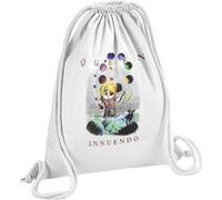 Fabulous Sac de Gym en Coton Blanc Queen Freddie Mercury Innuendo 12 Litres Blanc G