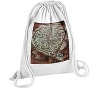 Fabulous Sac de Gym en Coton Blanc Rome Durant l'Empire Romain Alan Sorrell 12 Litres Blanc G