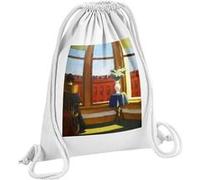 Fabulous Sac de Gym en Coton Blanc Room In Brooklyn Edward Hopper 12 Litres Blanc G