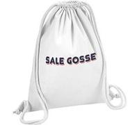 Fabulous Sac de Gym en Coton Blanc Sale Gosse 12 Litres Blanc G