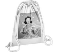 Fabulous Sac de Gym en Coton Blanc Shirley Temple Actrice 2 12 Litres Blanc G