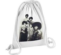 Fabulous Sac de Gym en Coton Blanc Sly and the Family Stone If You Want Me To Stay 12 Litres Blanc G