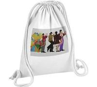 Fabulous Sac de Gym en Coton Blanc The Beatles Yellow Submarine Dessin 12 Litres Blanc G