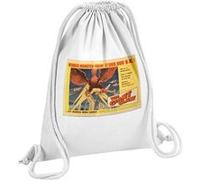 Fabulous Sac de Gym en Coton Blanc The Giant Claw Cinéma Vintage 12 Litres Blanc G