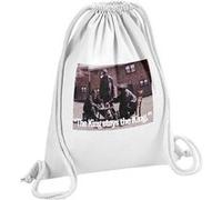 Fabulous Sac de Gym en Coton Blanc The King Stays The King The Wire 12 Litres Blanc G