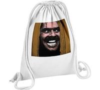 Fabulous Sac de Gym en Coton Blanc The Shinning Pop Art Jack Nicholson 12 Litres Blanc G
