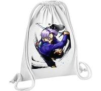Fabulous Sac de Gym en Coton Blanc Trunks Coup d'Epee Dragon Ball Z 12 Litres Blanc G