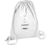 Fabulous Sac de Gym en Coton Blanc Tu Me Fais Fondre Petits Oiseaux sur une Branche 12 Litres Blanc G