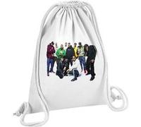 Fabulous Sac de Gym en Coton Blanc Wu Tang Clan Hip Hop 12 Litres Blanc G