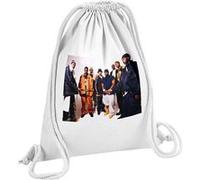 Fabulous Sac de Gym en Coton Blanc Wu Tang Clan Rap East Coast 90's 12 Litres Blanc G