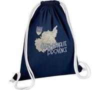 Fabulous Sac de Gym en Coton Bleu Alpes de Haute Provence carte ancienne 12 Litres Bleu G