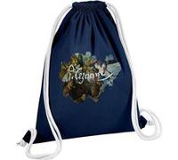 Fabulous Sac de Gym en Coton Bleu Cezanne Signature Peinture 12 Litres Bleu G
