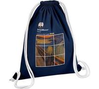Fabulous Sac de Gym en Coton Bleu Edvard Munch Instagram 12 Litres Bleu G