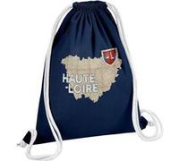 Fabulous Sac de Gym en Coton Bleu Haute Loire carte ancienne 12 Litres Bleu G