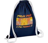Fabulous Sac de Gym en Coton Bleu J'peux Pas J'ai Manga Itachi Naruto 12 Litres Bleu G
