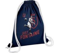 Fabulous Sac de Gym en Coton Bleu Just Fontaine 12 Litres Bleu G