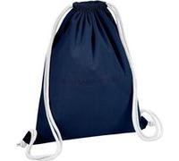 Fabulous Sac de Gym en Coton Bleu Mont Saint Michel Minimalist 12 Litres Bleu G